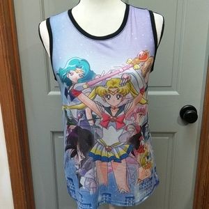 Sailor Moon Sublimation Tank Top